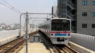 京成電鉄3400形　京急蒲田駅に到着（快特羽田空港行）