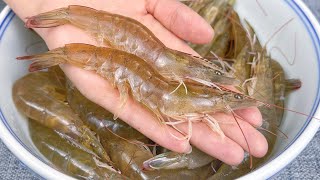 Don't just wash prawns with water, Teach you to wash prawns  life hacks