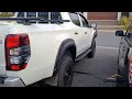 cobra 4x4 pocket style textured fender flares suits triton mr 2019 customer video