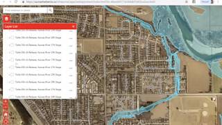 Us Preparing A Flood Inundation Map And Flood Level Analysis Sl Gis