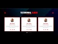 TESTIMONIAL SLIDER using ELEMENTOR FLEXBOX CONTAINERS 2024 | Wordpress Elementor Tutorial