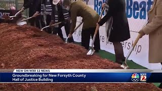 Forsyth County leaders break ground on new courthouse