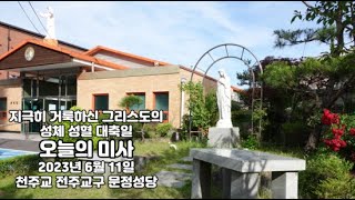 [문정성당 세례자요한] 지극히 거룩하신 그리스도의 성체 성혈 대축일 \