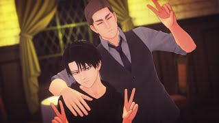 【進撃のMMD】シビュラ【リヴァイ・エルヴィン】