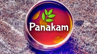 Panakam (പാനകം)😋