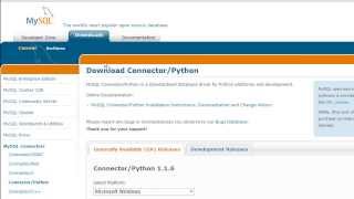 Python Programming Tutorial - 48: Install MySql Connector for Python