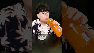 Fanta + Ice #Shorts #tastyhoon #viral #funny