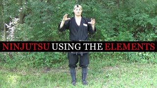 Ninjutsu Training: Using The Elements Of The TenChiJin | Ninja Martial Arts Techniques (Ninpo)