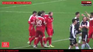 Bartınspor Yeniçağa maçında gol yağmuru