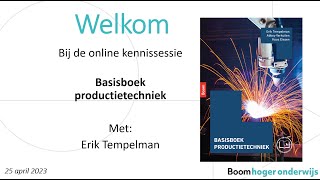 Online kennissessie: Basisboek productietechniek | Erik Tempelman