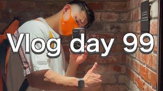 Vlog day 99 心斎橋にある「遊べるお好み焼き屋OKO」量も味も最高すぎてリピート確定 #shorts