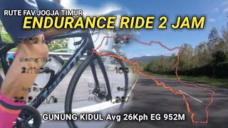 ENDURANCE RIDE 2 JAM! RUTE ROLLING GUNUNG KIDUL AVG 26 KPH EG HAMPIR 1000 mdpl