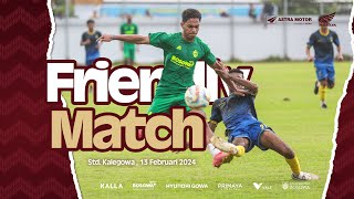 Pasukan Ramang Bersilaturahmi dengan Mangiwang FC dalam Laga Uji Coba | Trial Match