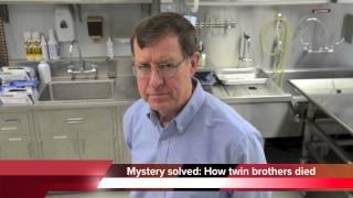 Medical Examiner James Metcalfe reveals how twins died