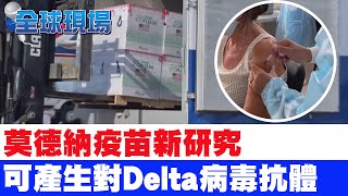 【全球現場日報】莫德納新研究:疫苗可產生對Delta病毒抗體 @中天新聞CtiNews   20210630