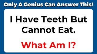 CAN YOU SOLVE THESE 15 TRICKY RIDDLES? | ONLY A GENIUS CAN PASS THIS QUIZ  #challenge  72