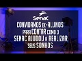 Ex-alunos de Rádio e TV falam sobre o Senac