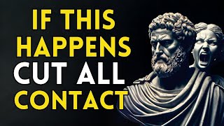 12 SIGNS that YOU should CUT all contact with someone – STOICISM