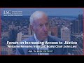 July 2025 LSC Forum on Increasing Access to Justice - Welcome Remarks from John Levi