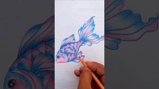 Easy fish 🐠 drawing #drawing #art #easydrawing #shorts #youtubeshorts #viralshort