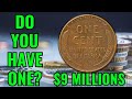 DO YOU HAVE MOST VALUABLE LINCOLN PENNIES WORTH BIG MONEY! PENNIES WORTH MONEY