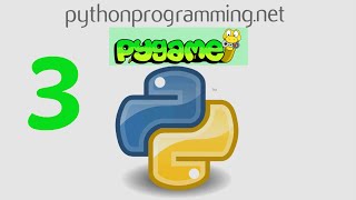 Game Development in Python 3 With PyGame - 3 - Moving an Image