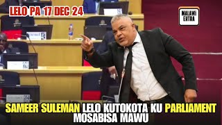 Sameer Suleman Kutokota Ku Parliament Lelo