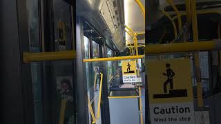 Slowest TRANSPERTH bus doors  ￼TP3335￼