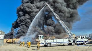 Bakersfield 2 Alarm Warehouse Fire