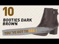 Booties Dark Brown // New & Popular 2017