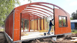 Father Builds Dream House in Just 3 Months | Start to Finish by @iskender_usta_celik_ev