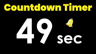 49 second Countdown Timer with Alarm