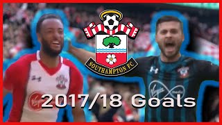 Southampton FC Goals 2017/18 (Premier League and FA Cup)