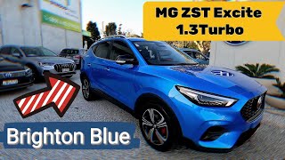 NEW MG ZST Excite 1.3Turbo in Brighton Blue Metallic | Interior Exterior | Walkaround 4K