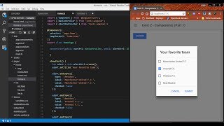 Ionic 2 components Part 1
