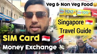 Singapore Travel Guide 🇸🇬 | SIM Card | Food | Metro Card | Money Exchange | Singapore Little India