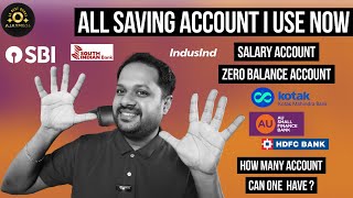 ഞാൻ USE ചെയ്യുന്ന SAVINGS ACCOUNTS ? എന്താണ് നല്ലത് ? SALARY ACCOUNT - ZERO BALANCE ACCOUNTS ?