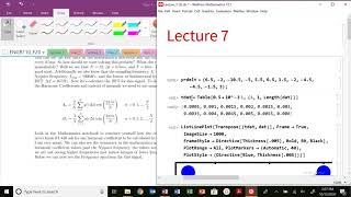 Lecture 7: Discrete Fourier Example Problem, Nyquist Frequency, and Frequency Spectrum