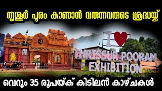 Thrissur Pooram Exhibition 2024 4k l Malayalam