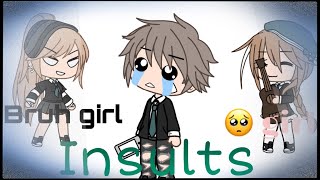 Bruh girl vs “🥺” girl insults / sheetpost