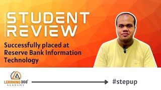 Learning 360 Academy Review | Data Analytics Course Success Story | Reserve Bank Placement