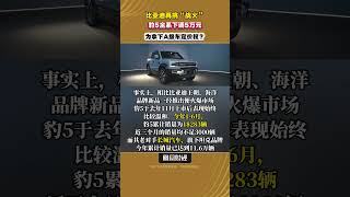 比亞迪再挑“戰火”，豹5全系下調5萬元，為拿下A級車定價權？ #比亞迪 #汽車市場 #新能源車 #汽車行業 #byd #automobilemarket