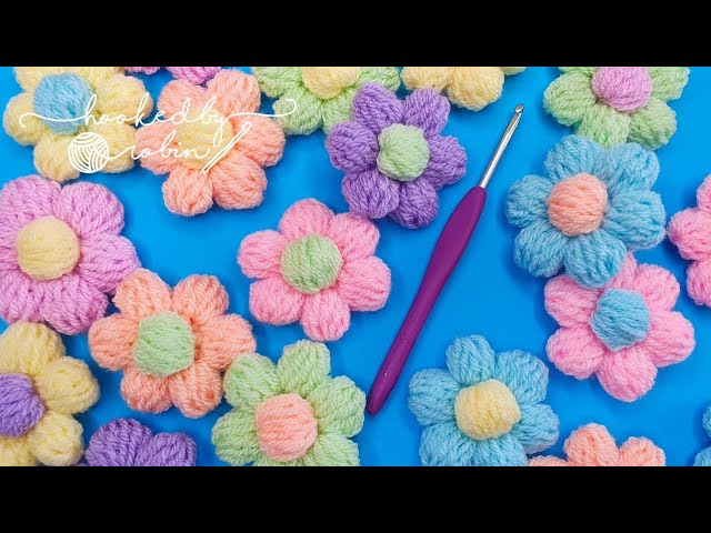 Easy Crochet Flower Tutorial Easy Crochet Flower Applique
