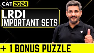 Practice these Important LRDI sets for CAT 2024 + 1 Bonus Puzzle