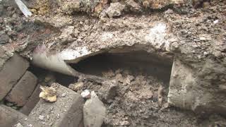 Broken Drain Pipe Drain Repair #1