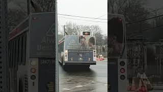 (RETIRED) SEPTA 2005 New Flyer D40LF #8008 on rt 65 to Germantown-Chelten