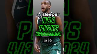 Best NBA Sleeper Picks for today! 4/30 | Sleeper Picks Promo Code (BIG WIN YESTERDAY!)