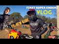 MY FIRST SUPER ENDURO TRAINING VLOG!! - ft my new bike