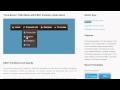 CSS3 Transition Menu: GUI interface