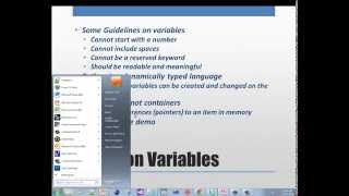Python Input Output and Variables Part 1